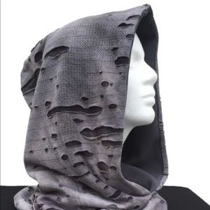 Rave festival cyberpunk post apocalyptic hood